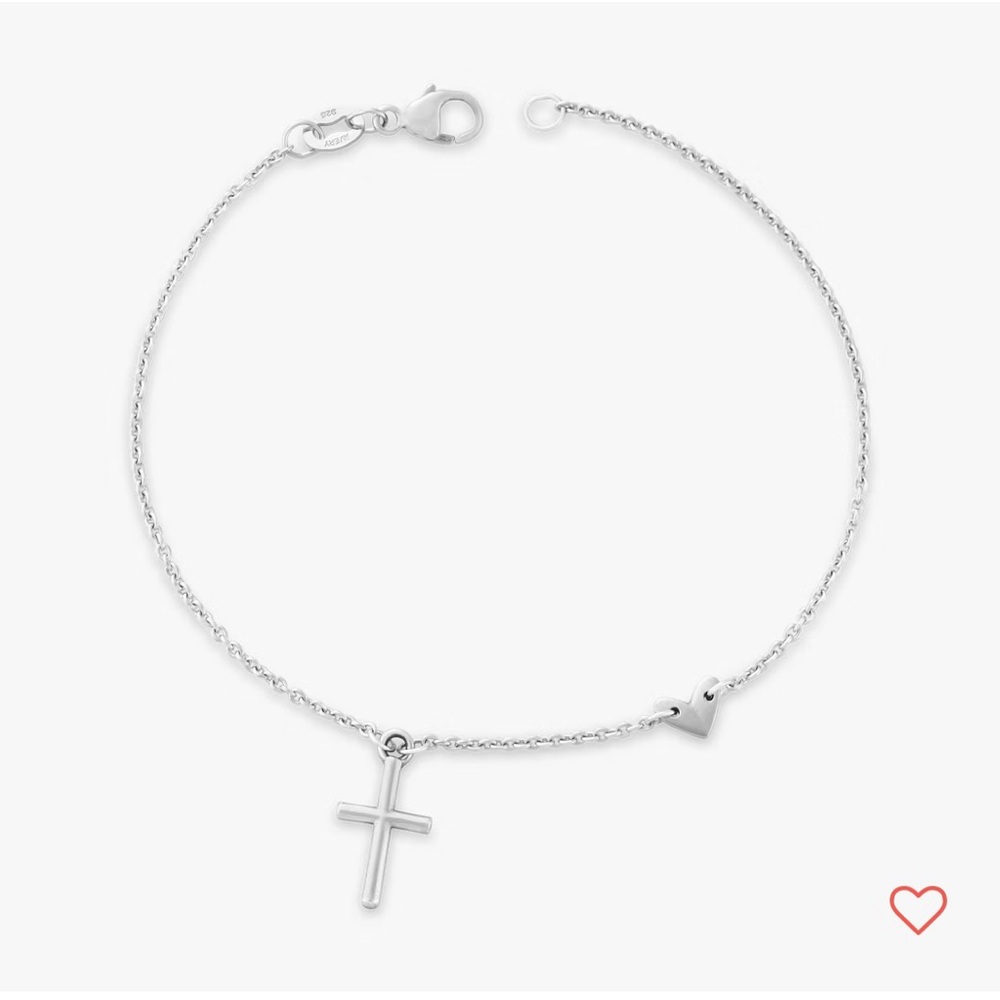 James Avery Silver Cross Bracelet